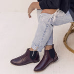 Burgundy Chelsea Boots