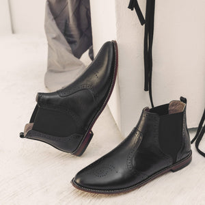 Black Chelsea Boots