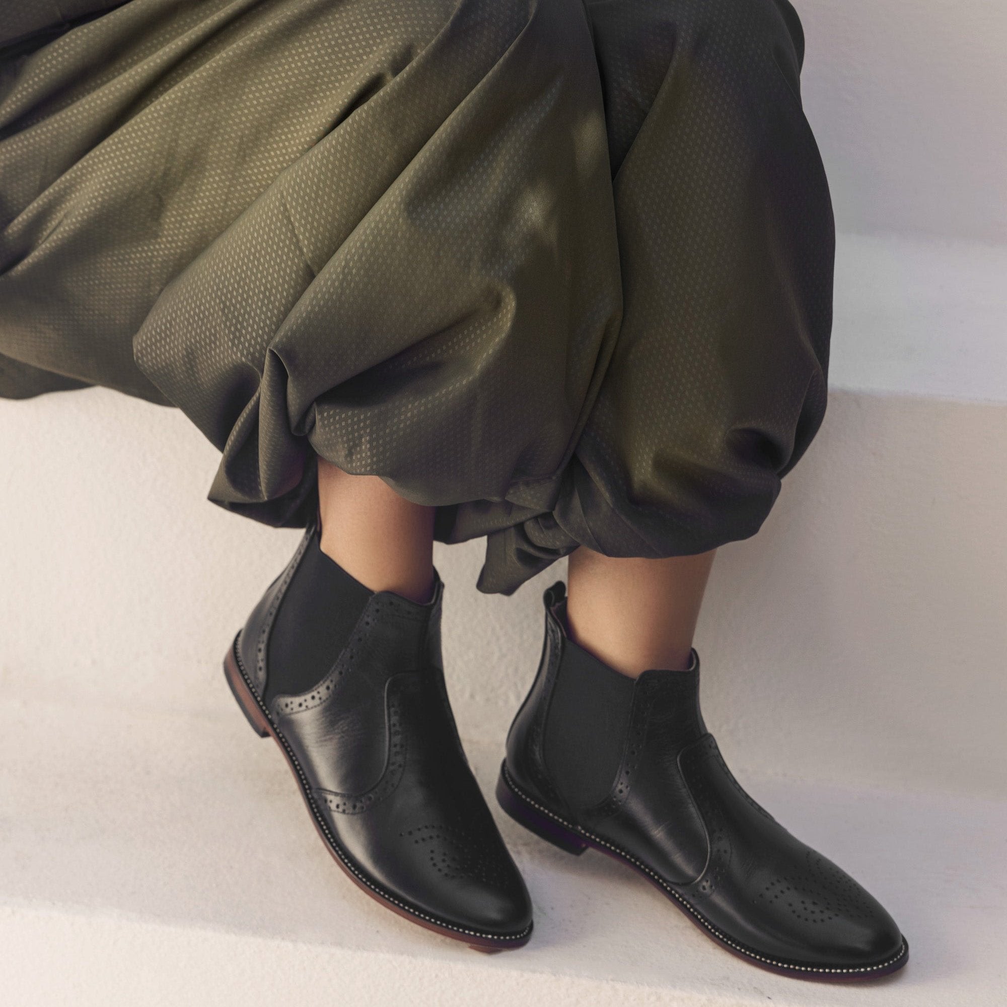 Black Chelsea Boots